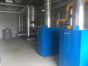 Kotłownia gazowa o mocy 1MW w AMAZON Gliwice