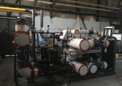 Instalacja ciepłej wody i stacje wymiennikowe ICHEMAD-Profarb Gliwice