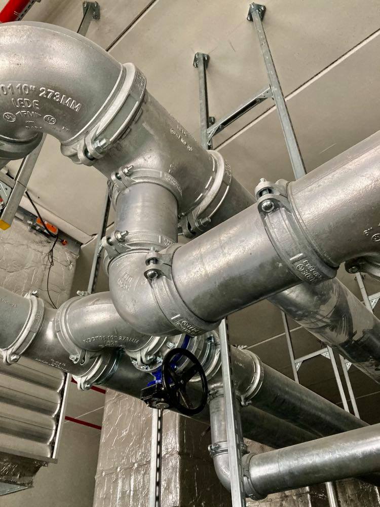 weber-zabrze2 Instalacje sprężonego powietrza. Rury ze sprężonym powietrzem w fabryce WEBER w Zabrzu