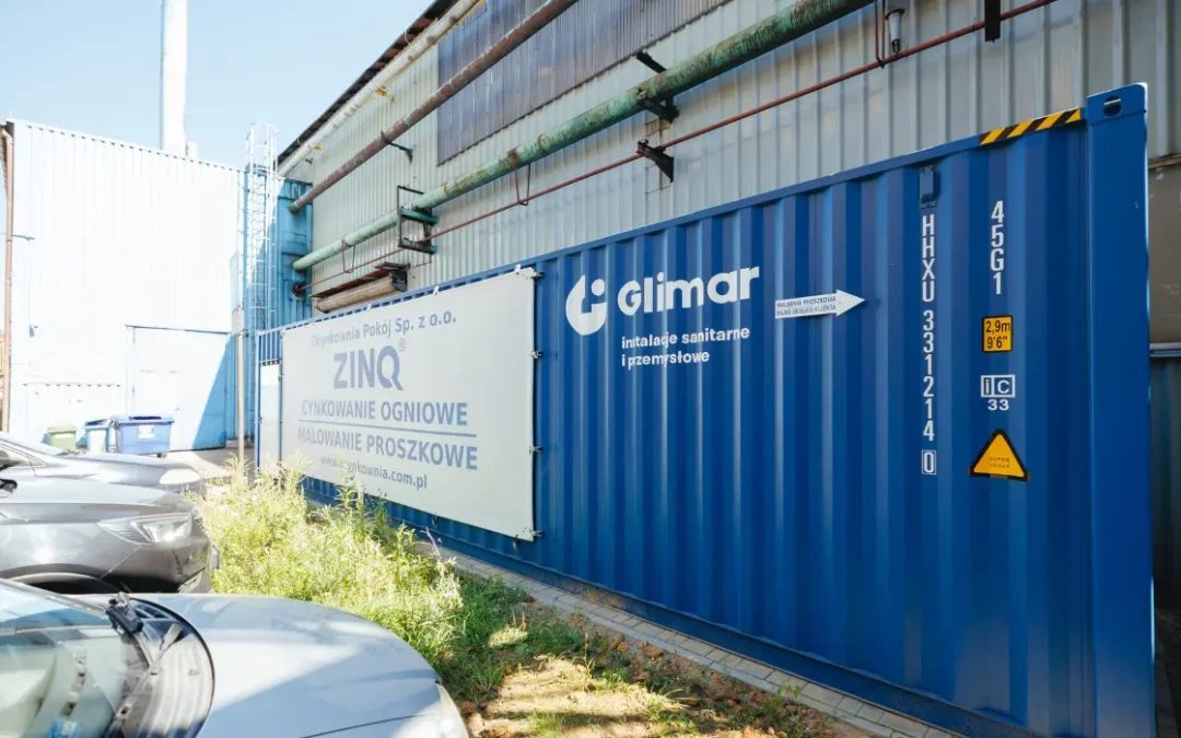 Sprężarkownia kontenerowa Ruda Śląska Ocynkownia Pokój  – gdy każda minuta przestoju to strata