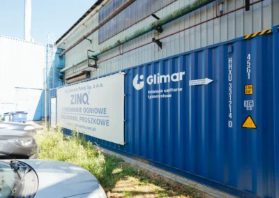 Sprężarkownia kontenerowa Ruda Śląska Ocynkownia Pokój  – gdy każda minuta przestoju to strata