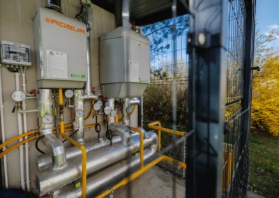 Zewnętrzna kotłownia gazowa – Wspólnota Mieszkaniowa, Sośnicowice